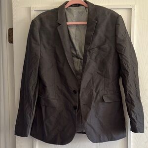 Express Black Sport Coat Modern Cut